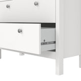 Madrid China Cabinet 2 Glass Doors with 3 Drawers
