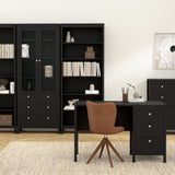 Madrid China Cabinet 2 Glass Doors with 3 Drawers