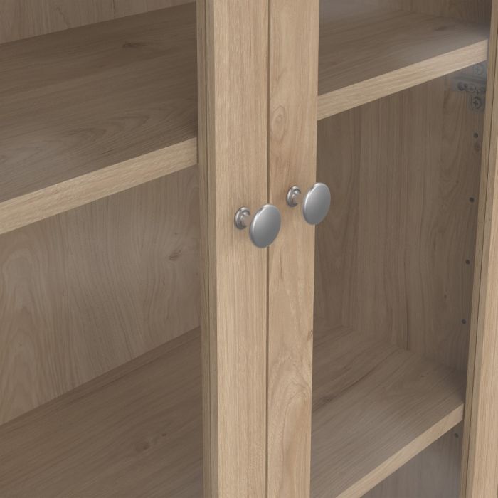 Madrid China Cabinet 2 Glass Doors with 3 Drawers
