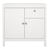 Madrid Sideboard 2 Doors 1 Drawer in White