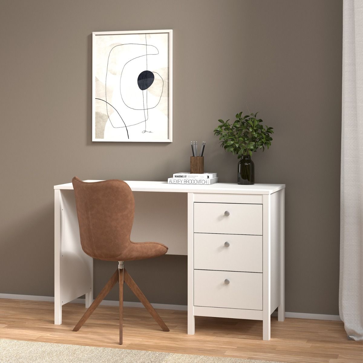 Madrid Desk 3 Drawers