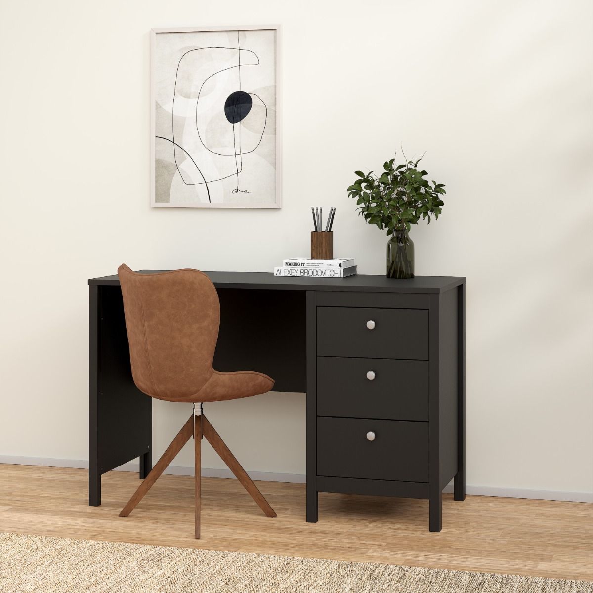 Madrid Desk 3 Drawers