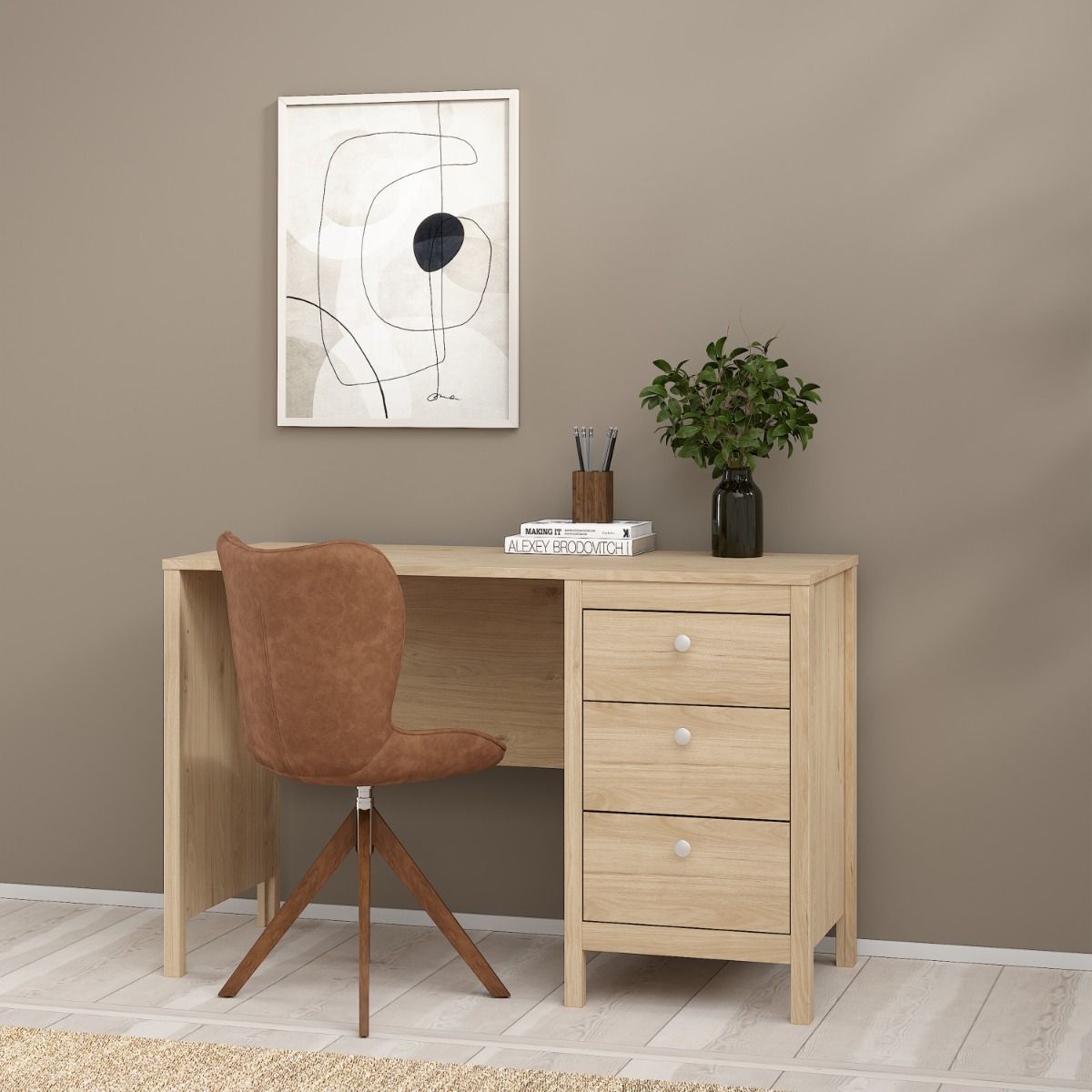 Madrid Desk 3 Drawers