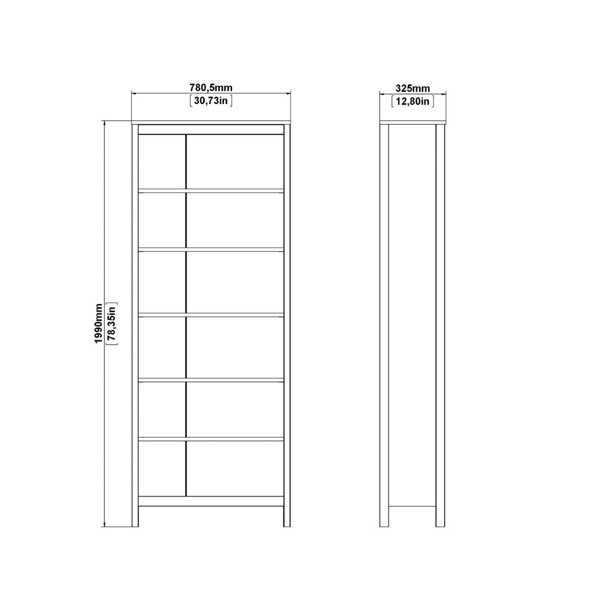 Madrid Bookcase