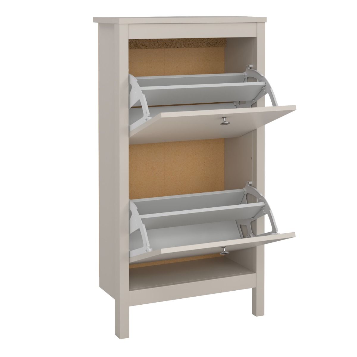 Madrid Shoe Cabinet 2 Flip Down Doors