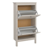 Madrid Shoe Cabinet 2 Flip Down Doors