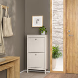 Madrid Shoe Cabinet 2 Flip Down Doors