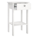 Madrid Bedside Table with 1 Drawer