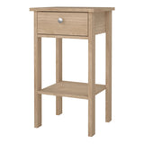 Madrid Bedside Table with 1 Drawer