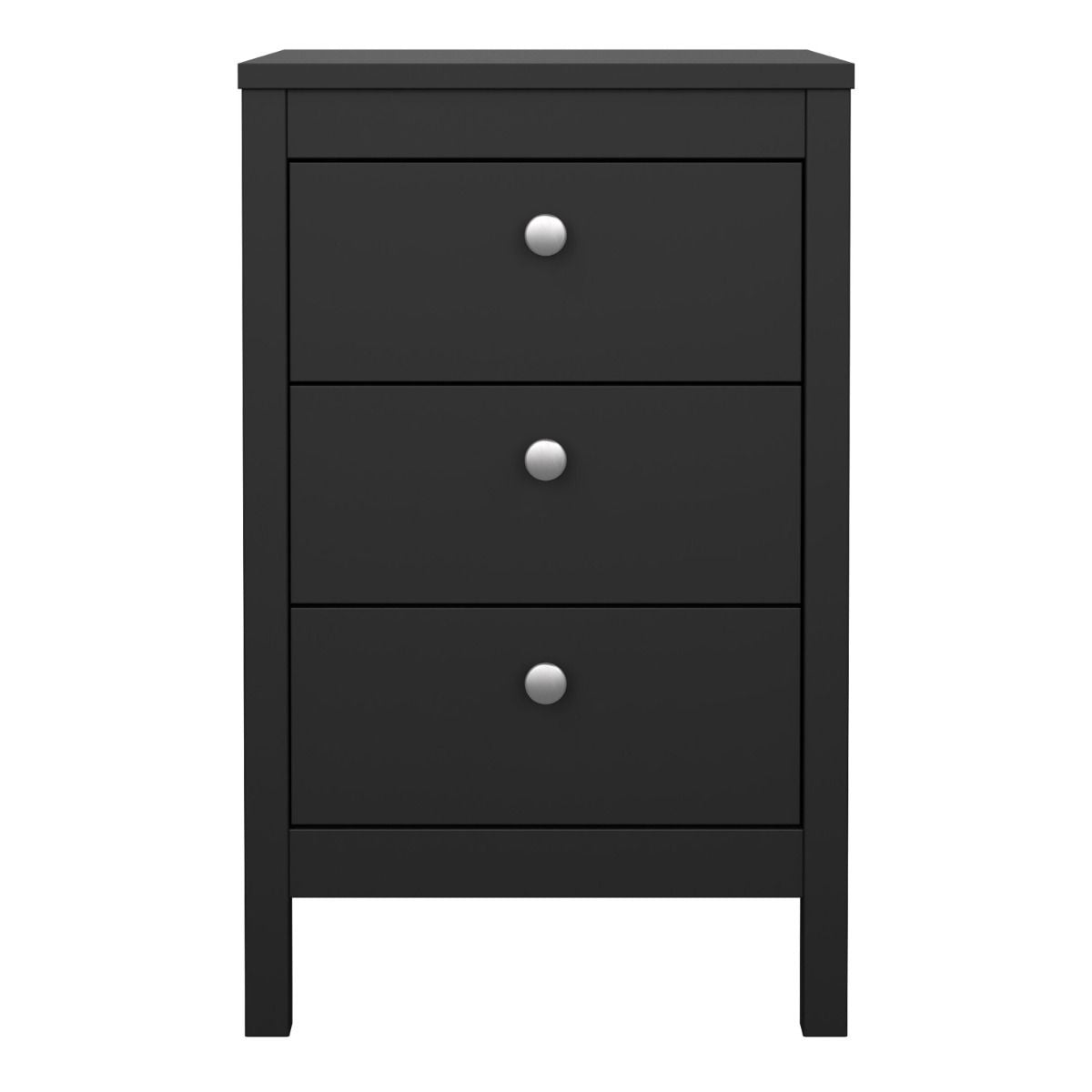 Madrid Bedside Table 3 Drawers