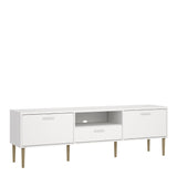 Media TV Unit with 2 Doors and 1 Drawer