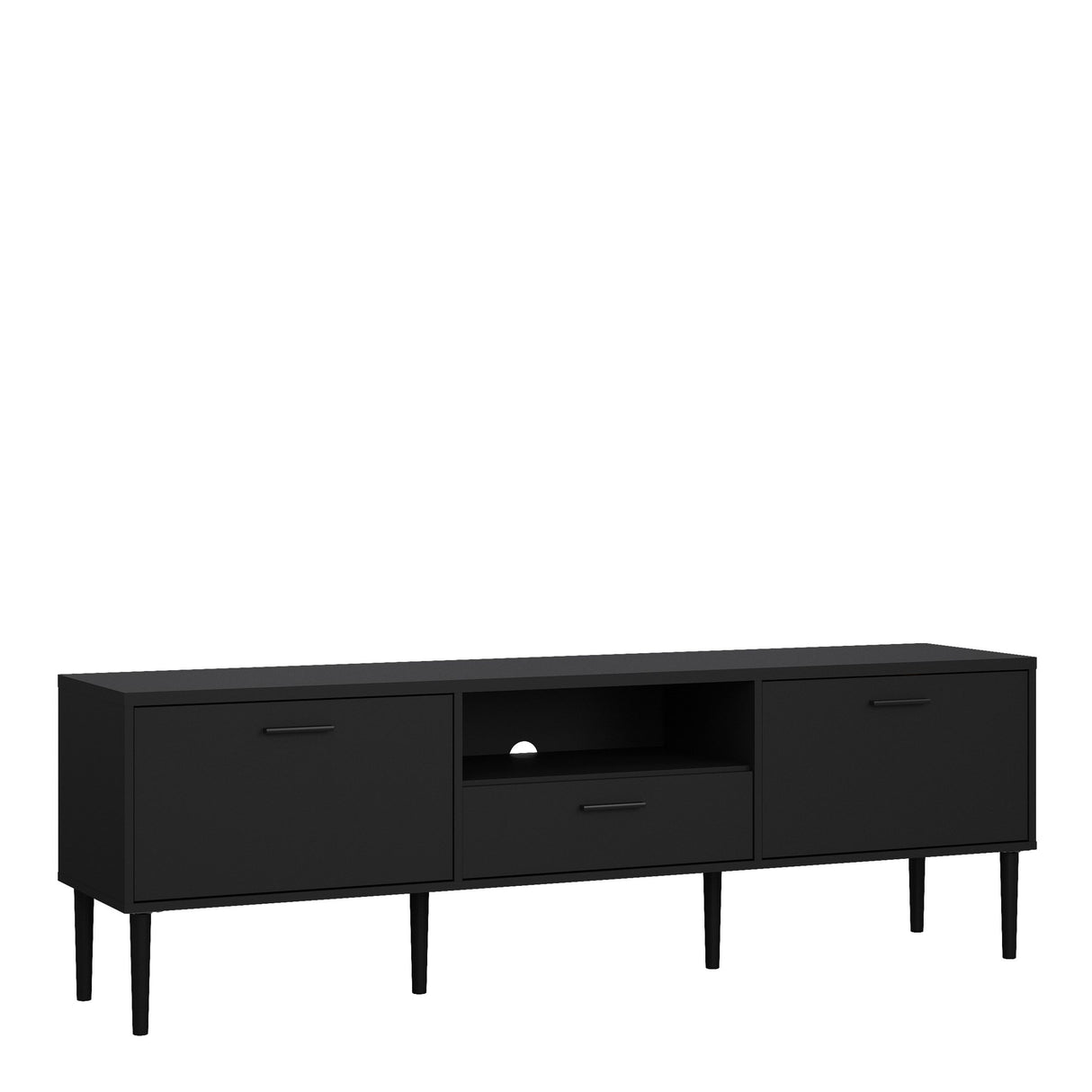 Media TV Unit with 2 Doors and 1 Drawer