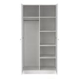 Brande Wardrobe 2 Frame Doors
