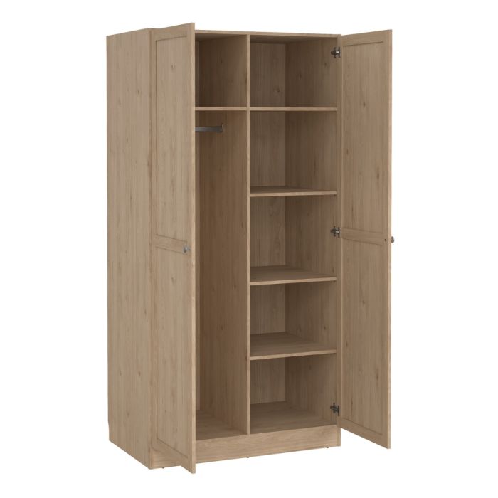 Brande Wardrobe 2 Frame Doors