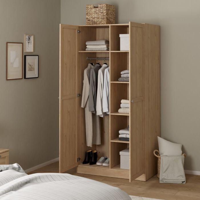 Brande Wardrobe 2 Frame Doors