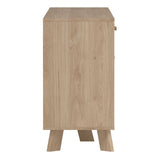 Ikast Sideboard 4 Doors 1 Drawer in Jackson Hickory and White