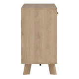 Ikast Sideboard 2 Doors 3 Drawers in Jackson Hickory and White