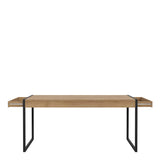 High Rock Dining Table in Riviera Brown 166x90.2cm