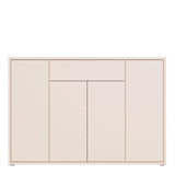Alice Springs Sideboard with 4 Doors Push-to-Open & 1 Centralised Drawer Push-to-Open in Sand