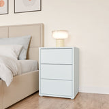 Alice Springs Bedside Cabinet with 3 Drawers Push-to-Open