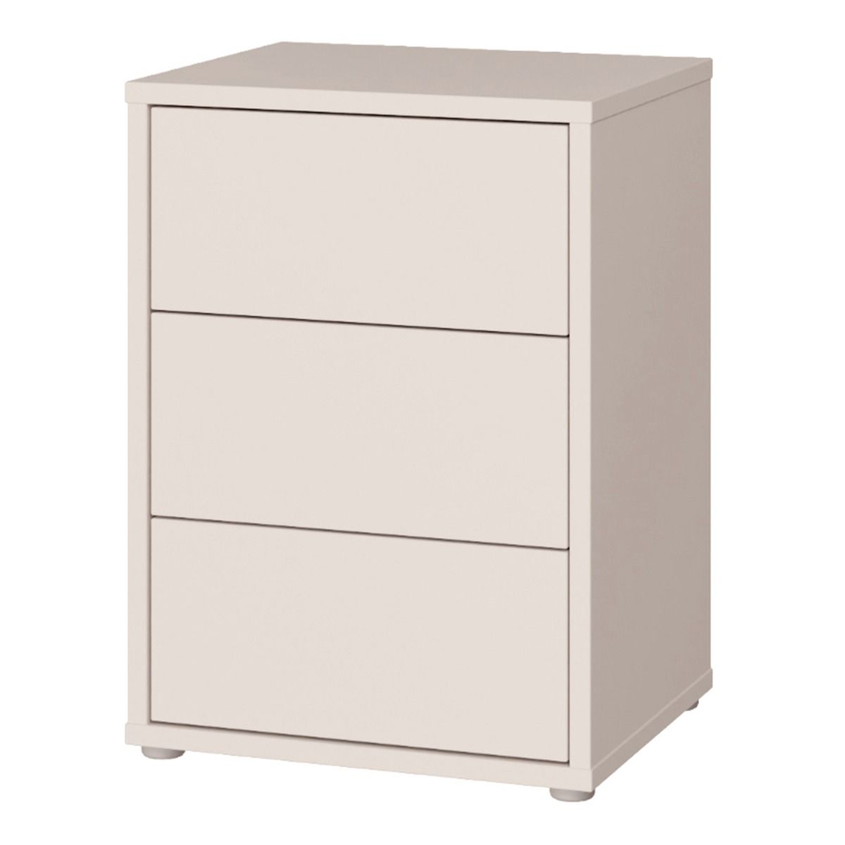 Alice Springs Bedside Cabinet with 3 Drawers Push-to-Open