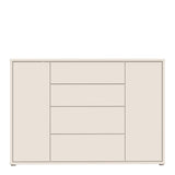 Alice Springs Wide Sideboard with 4 Drawers & 2 Doors with Push-to-Open