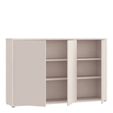 Alice Springs 3 Door Sideboard with Push-to-Open Doors
