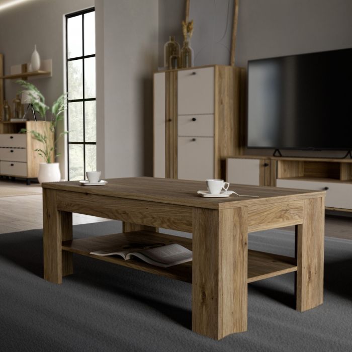 Grafton Coffee Table In Brown