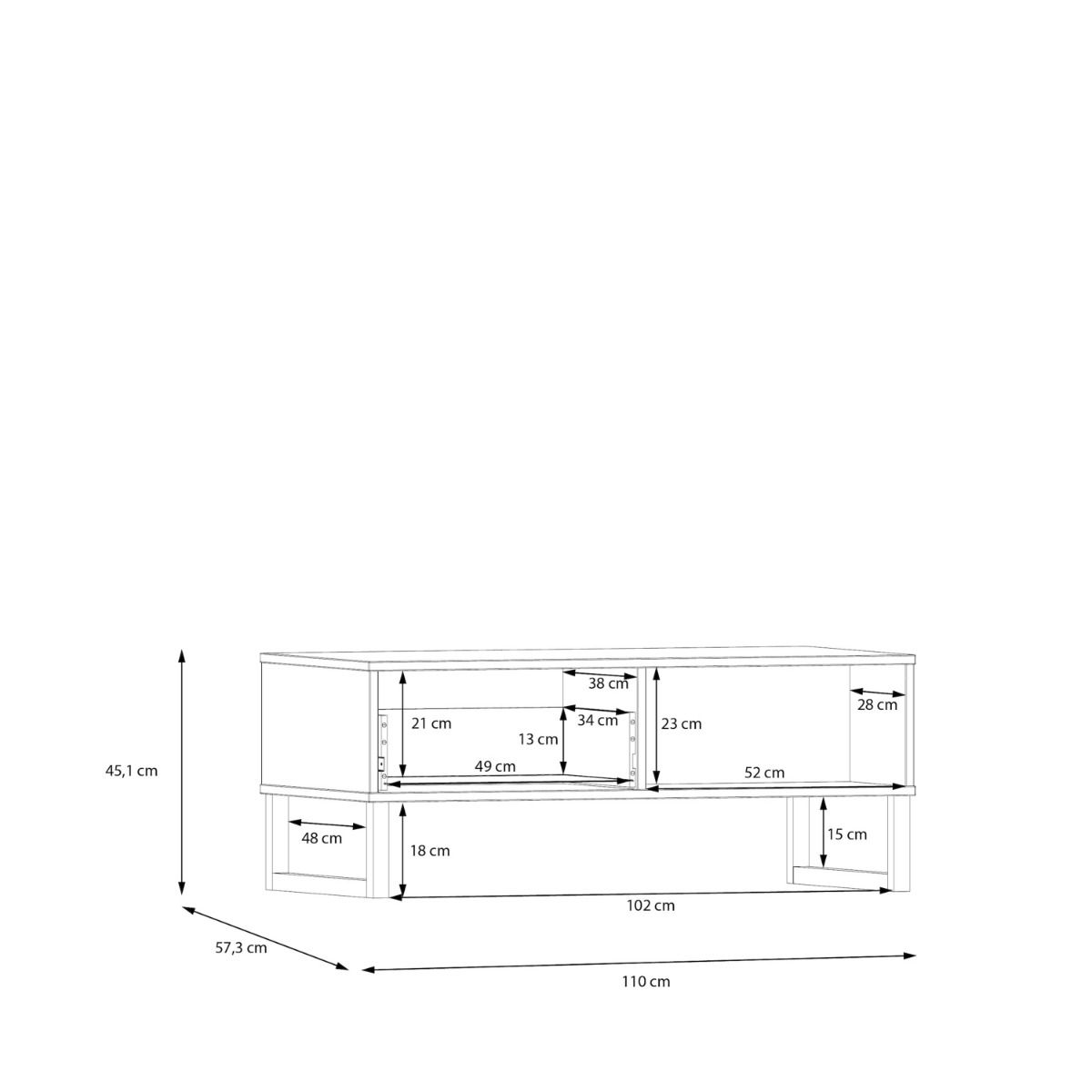 Sali 1 Drawer Coffee Table