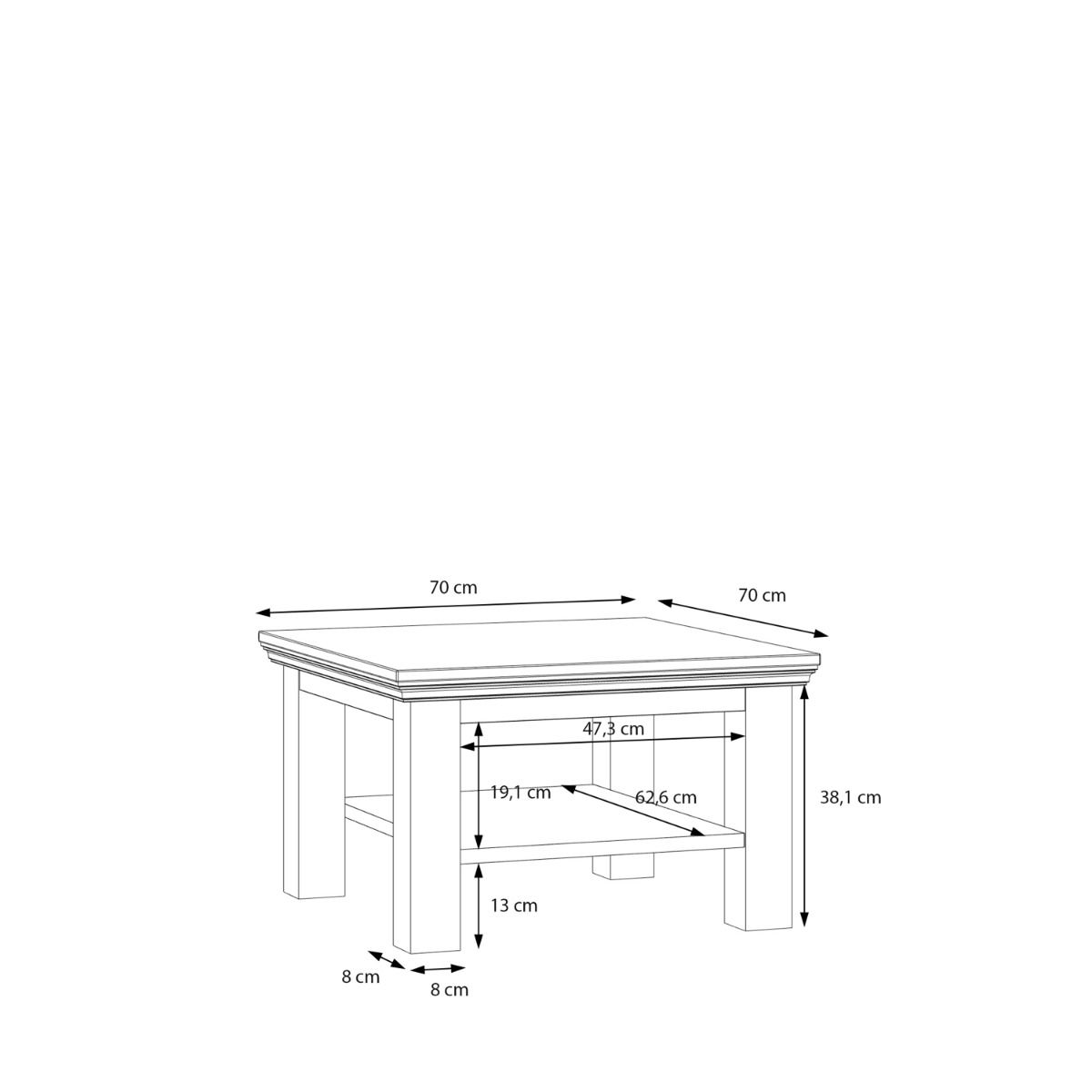 Pontypool Small Coffee Table