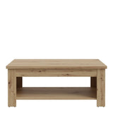 Corona Rising Coffee Table in Artisan Brown