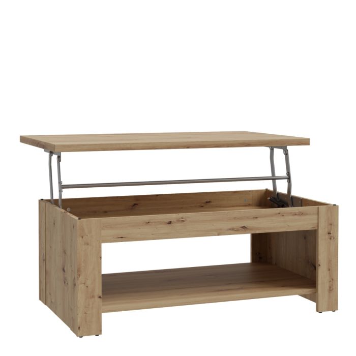 Corona Rising Coffee Table in Artisan Brown