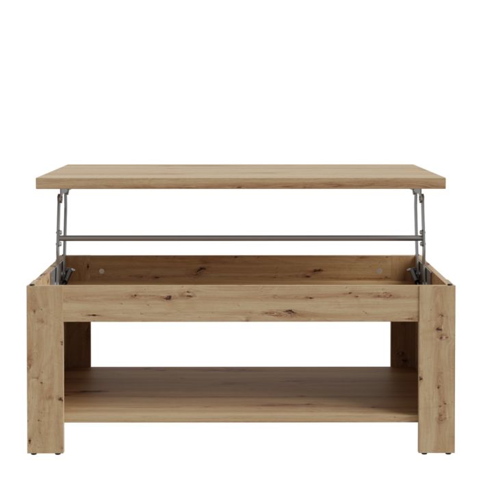 Corona Rising Coffee Table in Artisan Brown