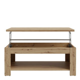 Corona Rising Coffee Table in Artisan Brown