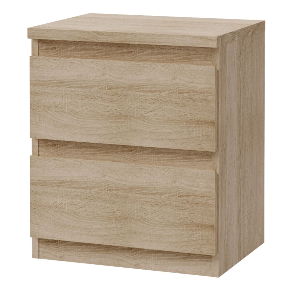 Edmore 2 Drawer Bedside Table