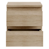 Edmore 2 Drawer Bedside Table