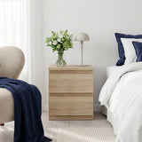 Edmore 2 Drawer Bedside Table