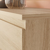Edmore 2 Drawer Bedside Table