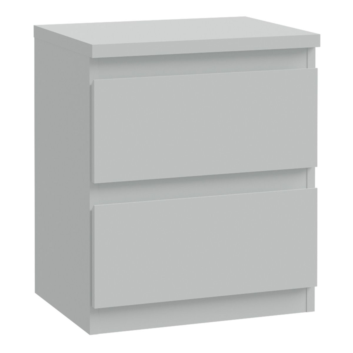 Edmore 2 Drawer Bedside Table