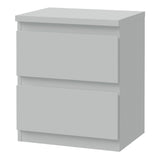 Edmore 2 Drawer Bedside Table