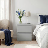 Edmore 2 Drawer Bedside Table