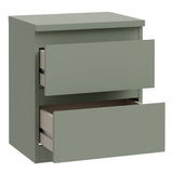 Edmore 2 Drawer Bedside Table