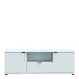 Ganymede Wide TV Unit with Open Shelf, Drawer & 2 Doors