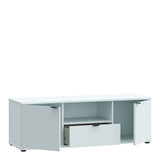Ganymede Wide TV Unit with Open Shelf, Drawer & 2 Doors