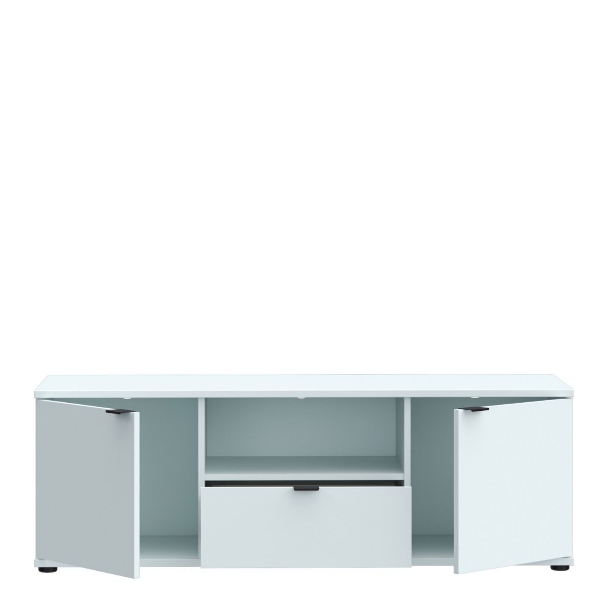 Ganymede Wide TV Unit with Open Shelf, Drawer & 2 Doors