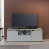 Ganymede Wide TV Unit with Open Shelf, Drawer & 2 Doors