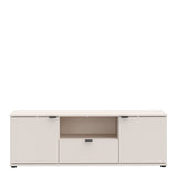Ganymede Wide TV Unit with Open Shelf, Drawer & 2 Doors