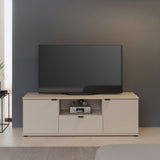 Ganymede Wide TV Unit with Open Shelf, Drawer & 2 Doors
