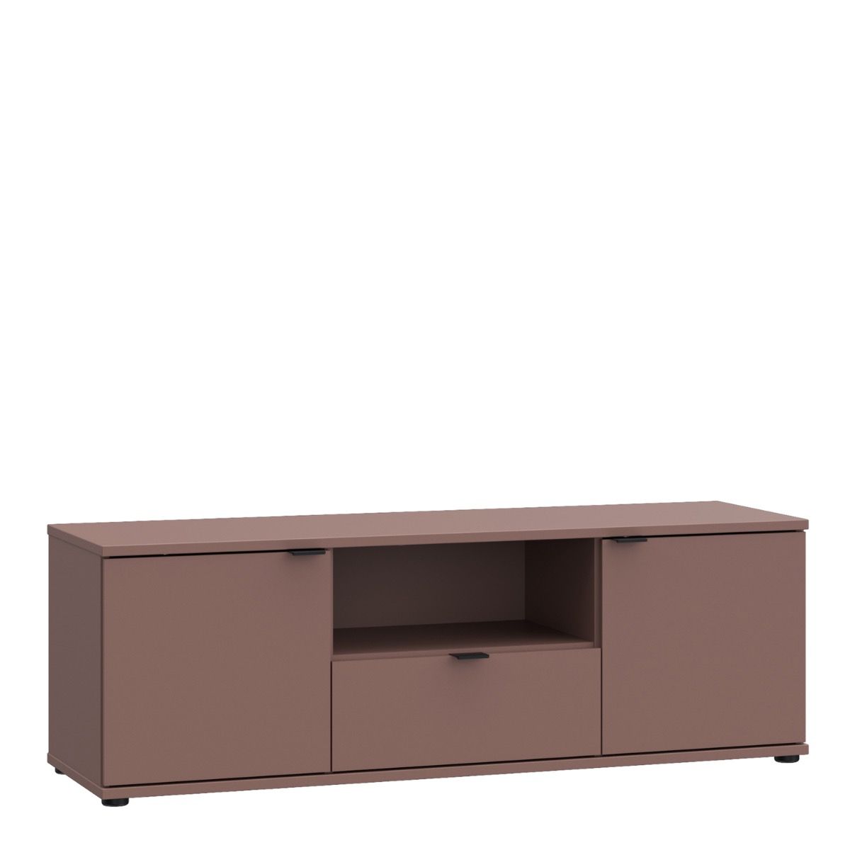 Ganymede Wide TV Unit with Open Shelf, Drawer & 2 Doors
