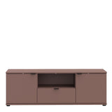 Ganymede Wide TV Unit with Open Shelf, Drawer & 2 Doors